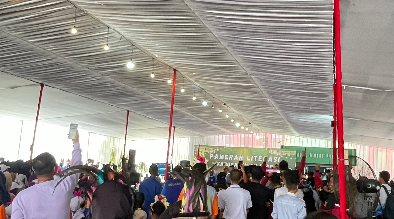 Antusiasme Pelajar Stabil Sampai Hari Terakhir Pameran Literasi Cilacap