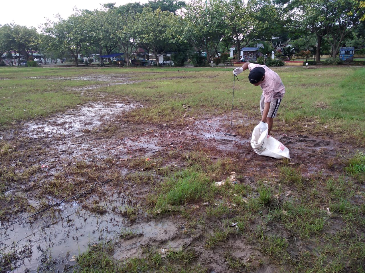 Pasca Expo, Pengelola Tamkot Sumpiuh Tangani Kerusakan Rumput