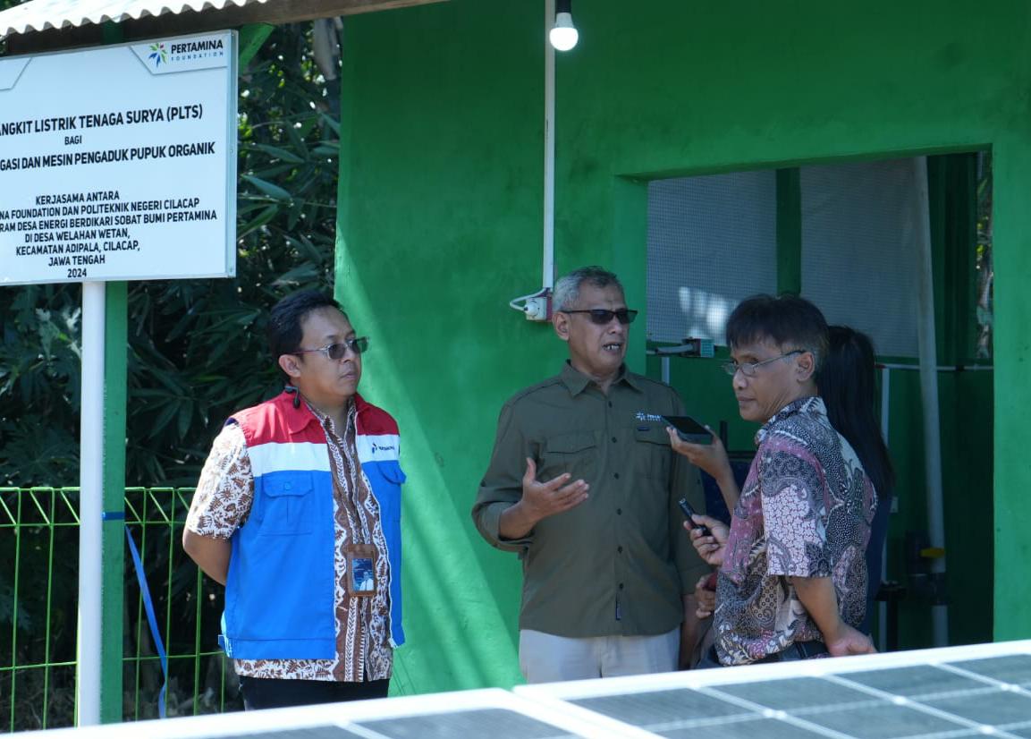 Kilang Cilacap Apresiasi Program Desa Energi Berdikari Sobat Bumi di Adipala