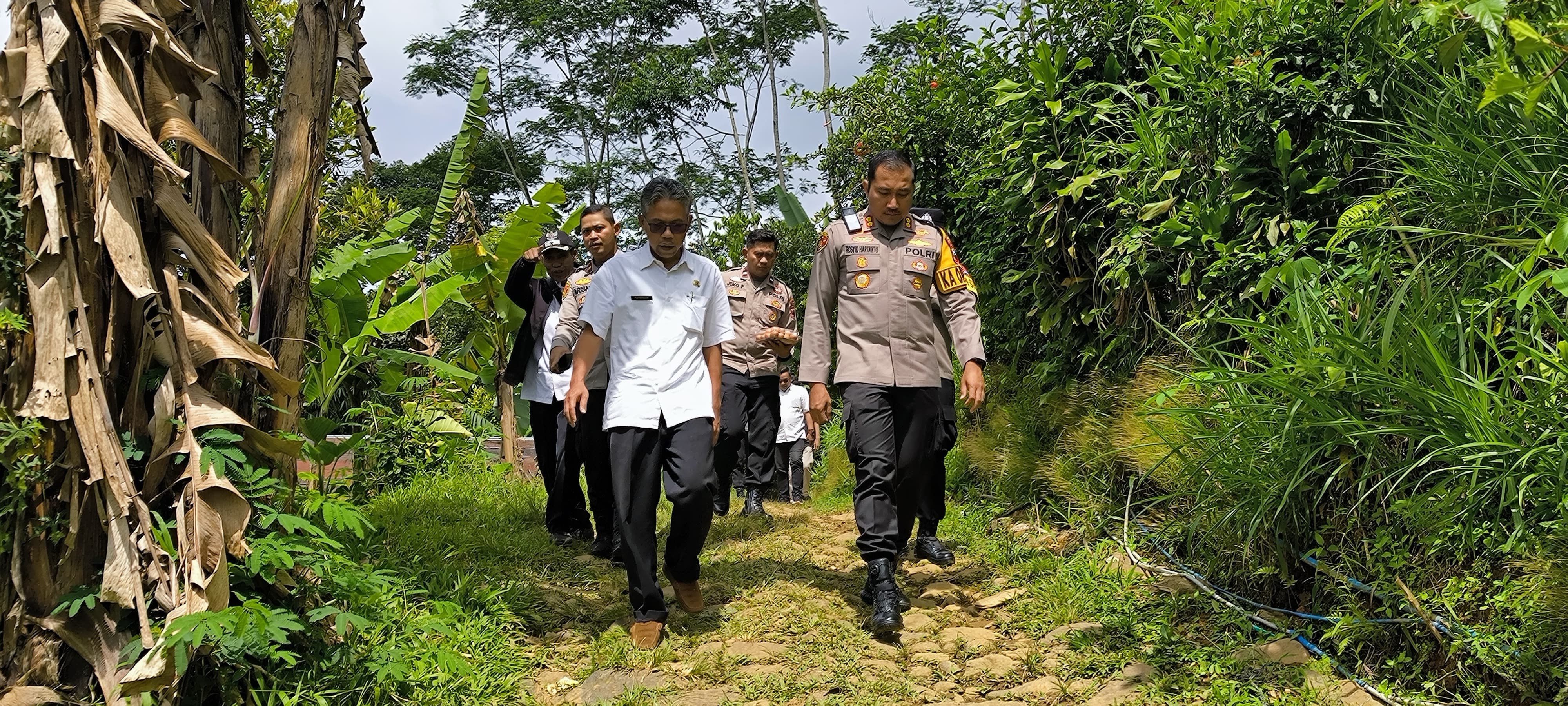 Polres Purbalingga Petakan Jalan Rawan Longsor di Karangjambu