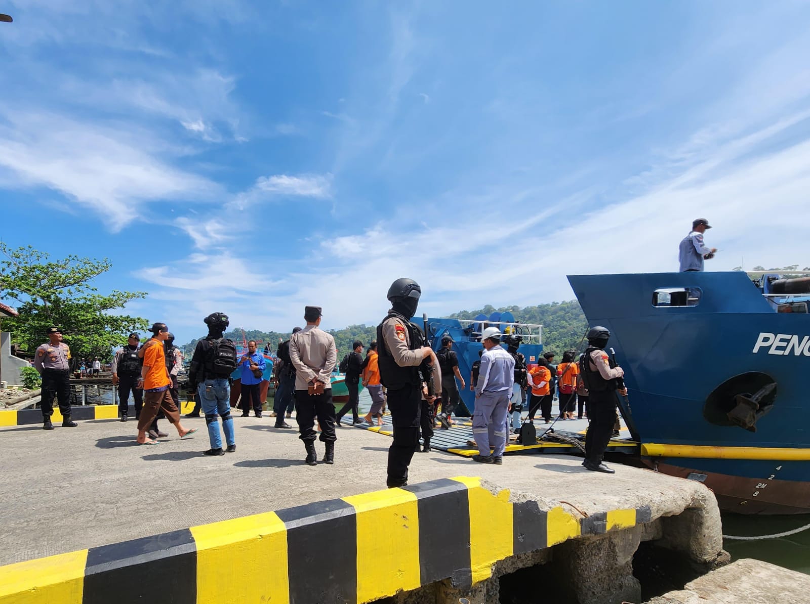 29 Napiter asal Rutan Cikeas Ditempatkan di Lapas Dengan Pengamanan Super Maksimum di Nusakambangan