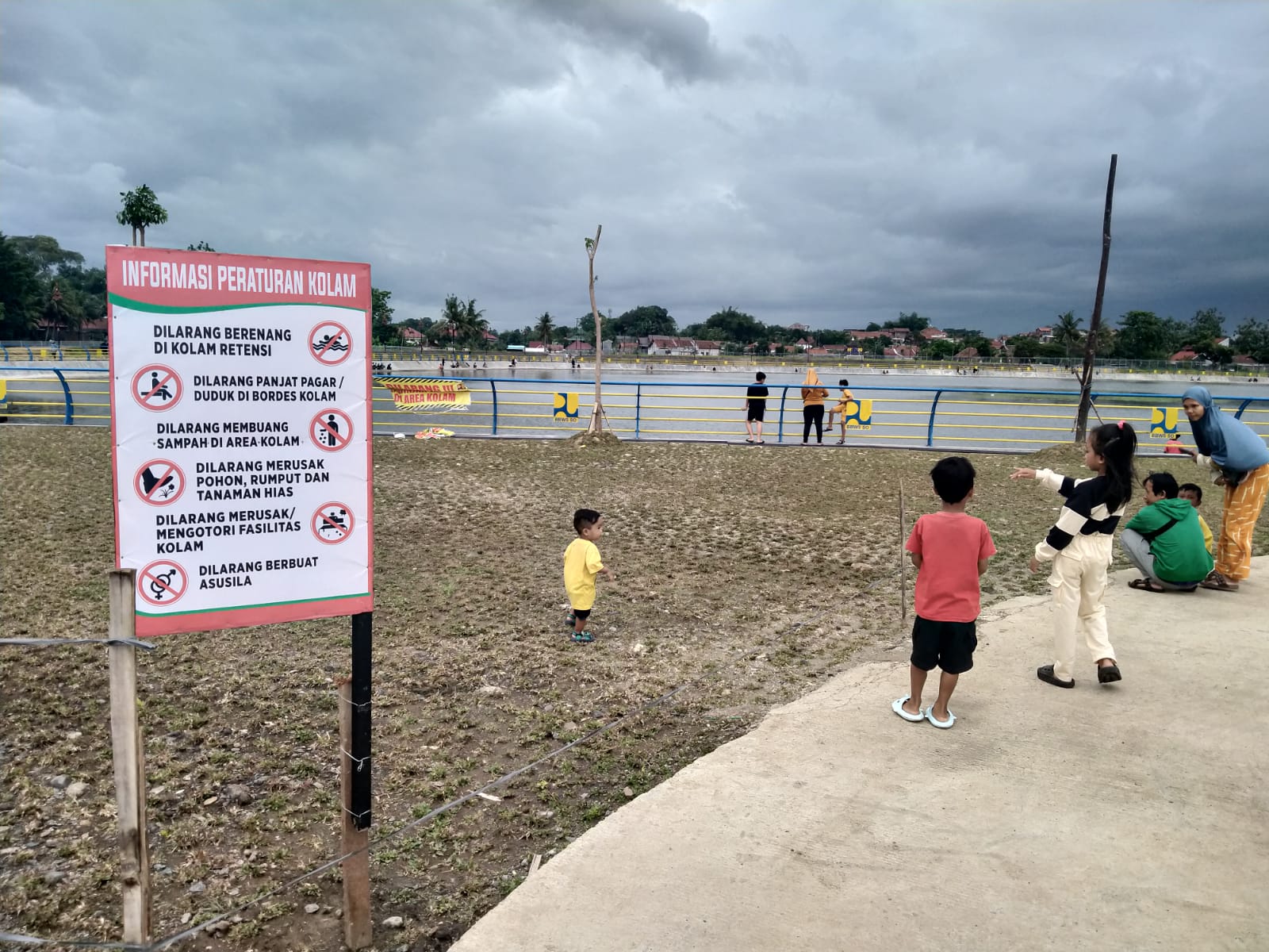 Kolam Retensi Jalan Bung Karno Bisa Dibuka Tahun Depan