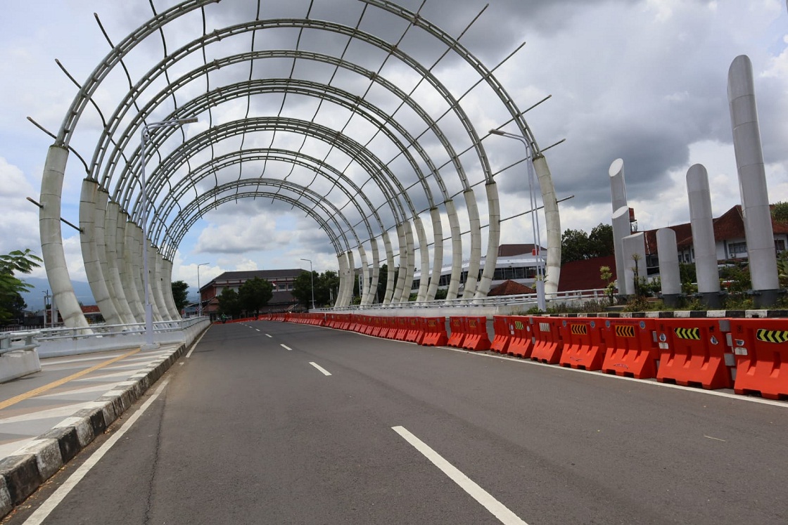 Ornamen Di Jembatan Bung Karno Bakal Dipindah Ke Halaman Menara Teratai 0241