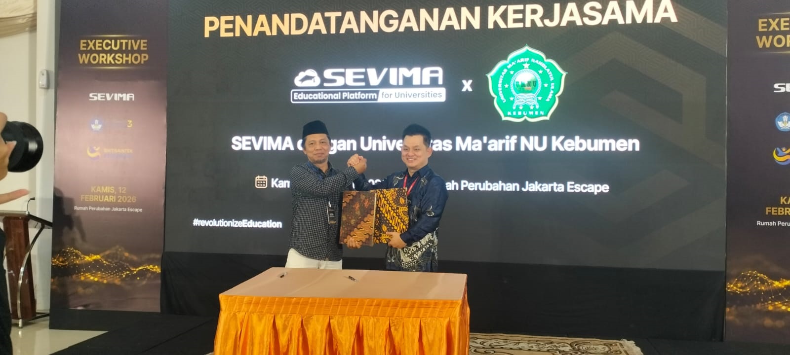 Perkuat Digitalisasi, UMNU Gandeng Sevima