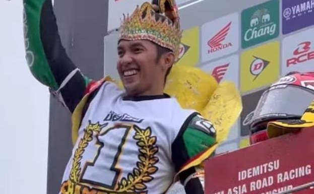 Bikin Bangga, Wahyu Aji Trilaksana, Pembalap Asal Ajibarang Banyumas Sabet Juara Asia UB150 ARRC 2022    