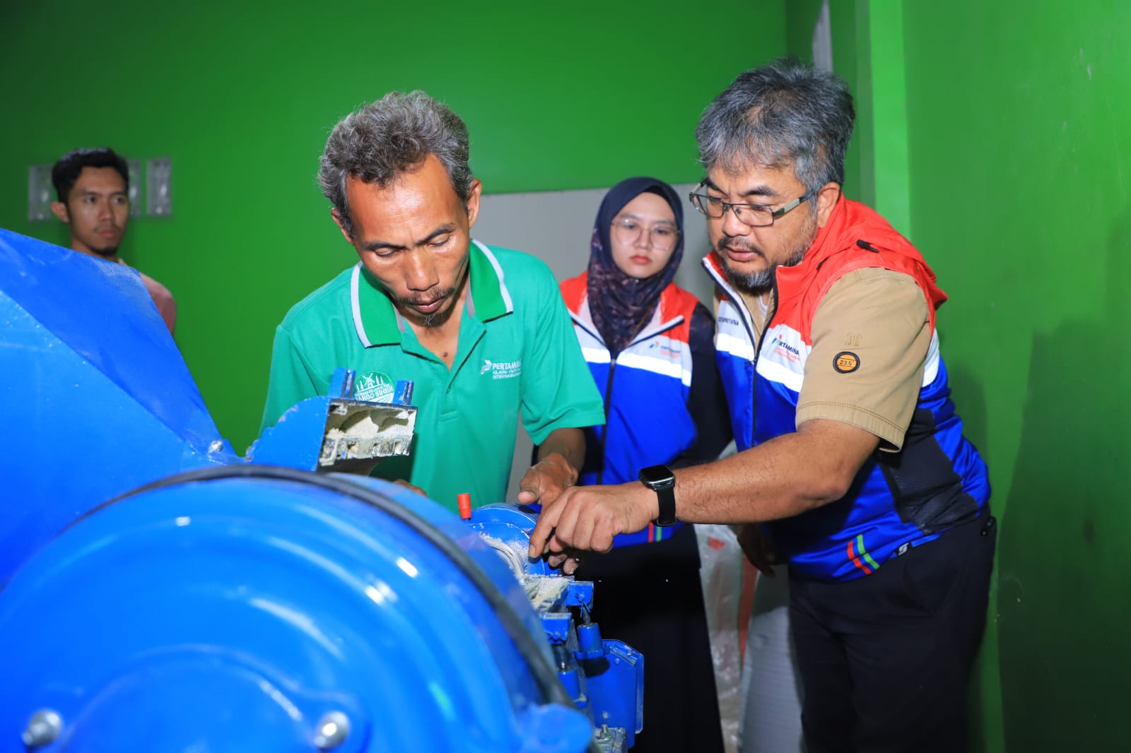Wujudkan Ketahanan Pangan, Kilang Cilacap Beri Bantuan Gedung dan Mesin Penggilingan Padi dan Jagung 