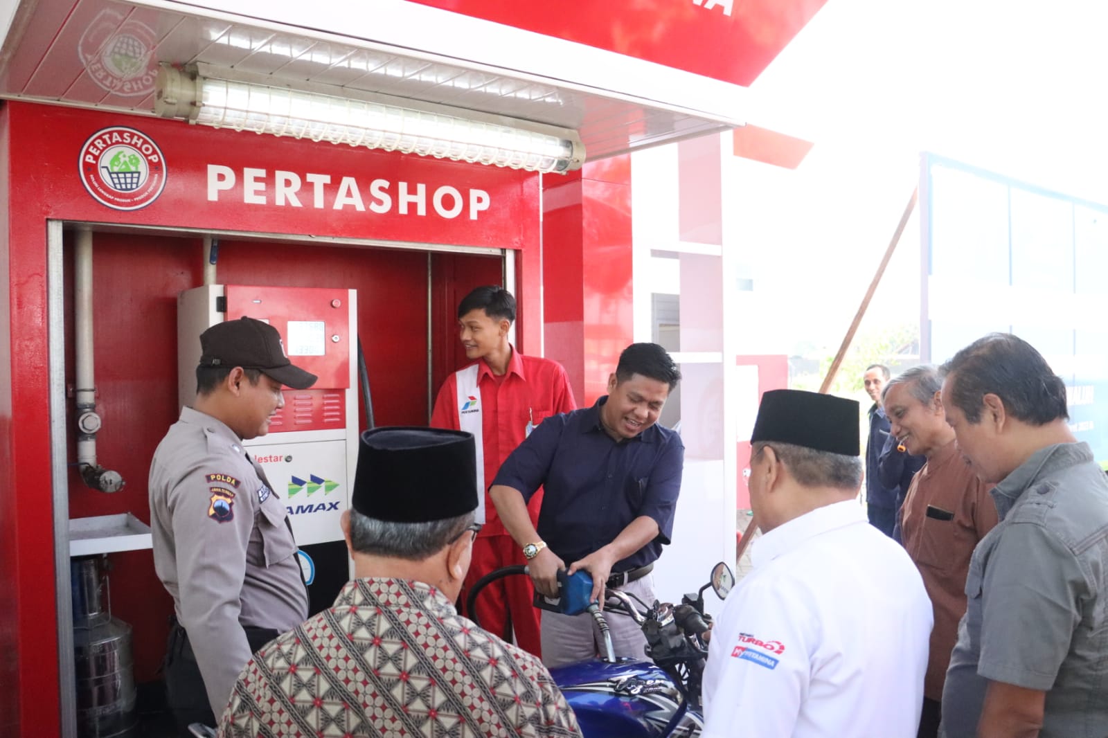 Pertashop UMP Dukuhwaluh ke 4 Resmi di Launching