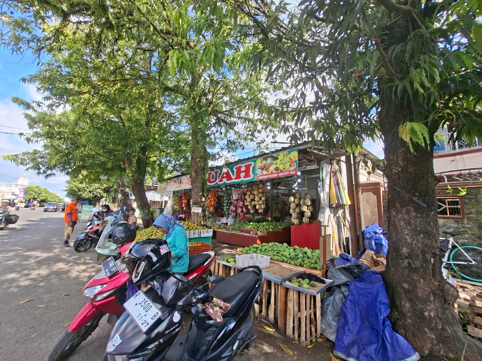 Pedagang Buah Bandel di Jalan Suprapto Cilacap Kena Denda Lebih Tinggi, Berulangkali Langgar Perda K3 Meski S