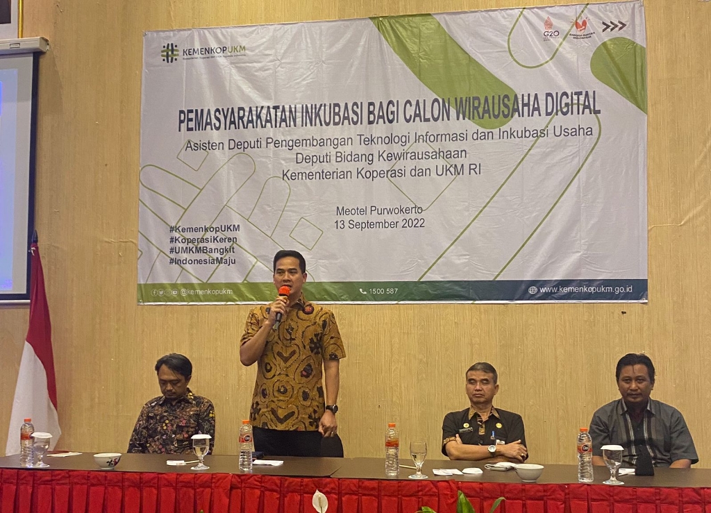 Adisatrya bersama KemenkopUKM Lakukan Sosialisasi Pemasyarakatan Inkubasi Bagi Calon Wirausaha Digital