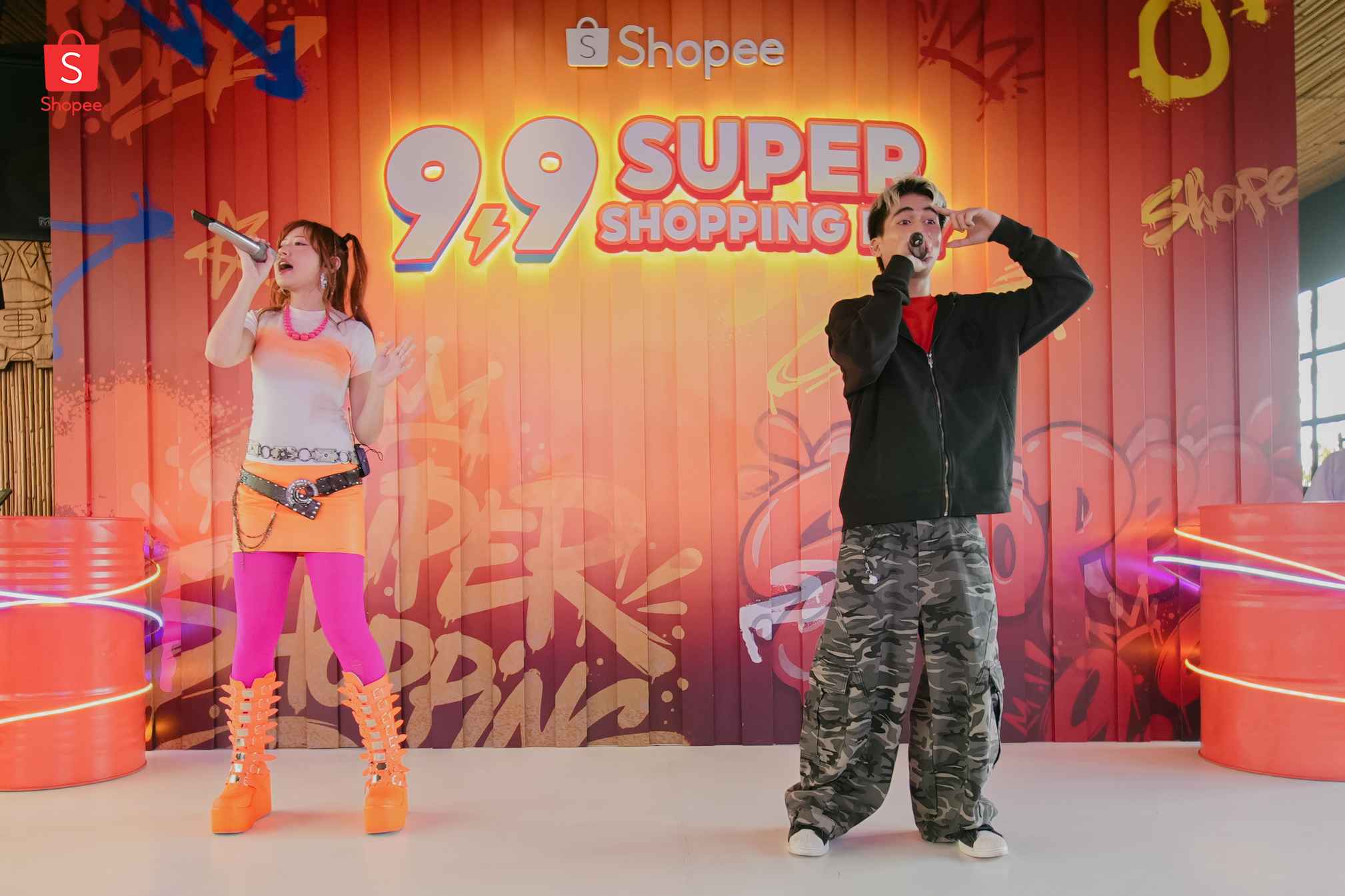 Dari Joget hingga Nyanyi, “Kasih Aba-Aba 2.0” Shopee 9.9 x Naykilla & Tenxi Viral