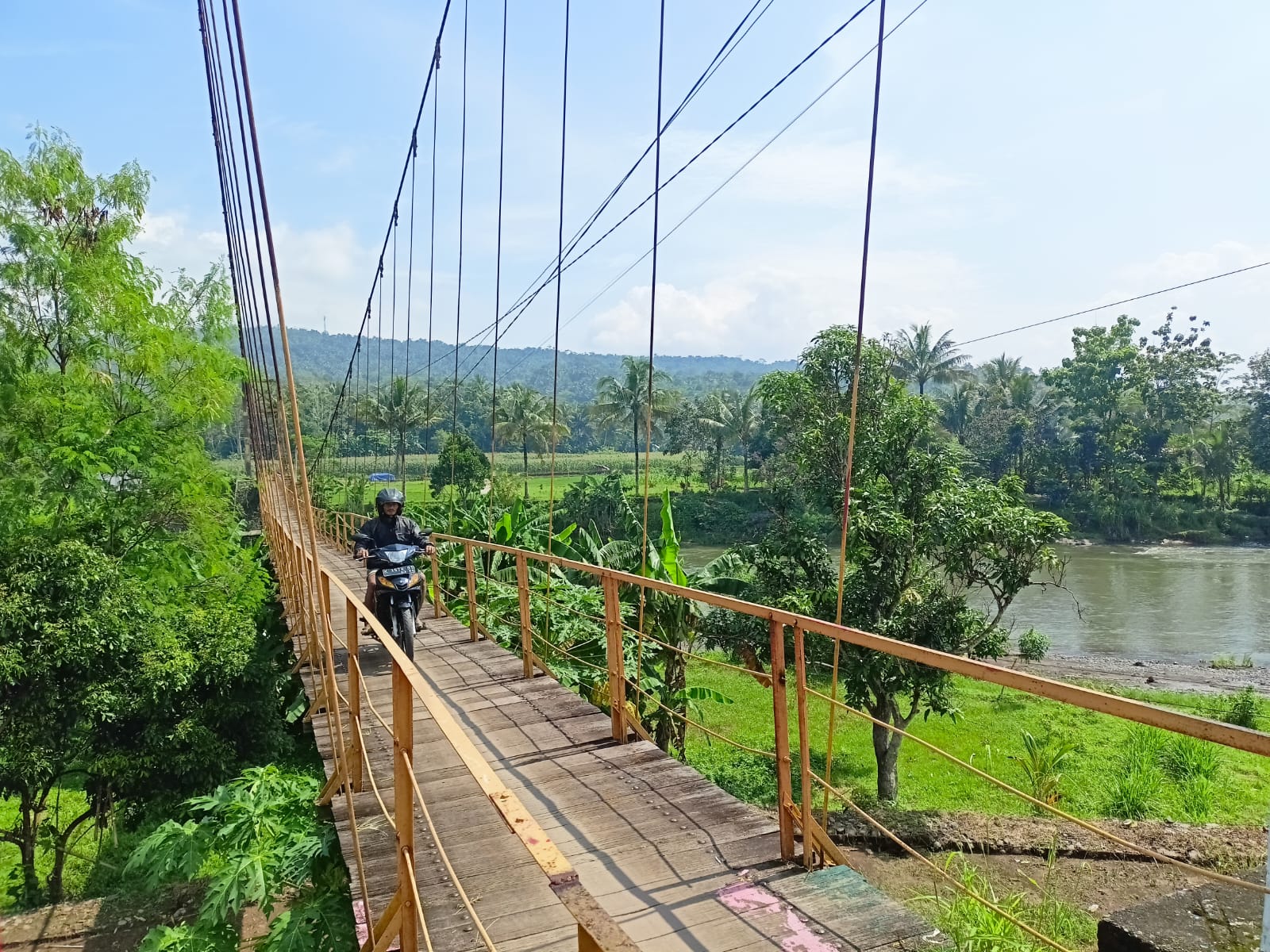 Jembatan Gantung Dilewati Normal, DPU PR Siagakan Anggaran Pemeliharaan Tiap Tahun