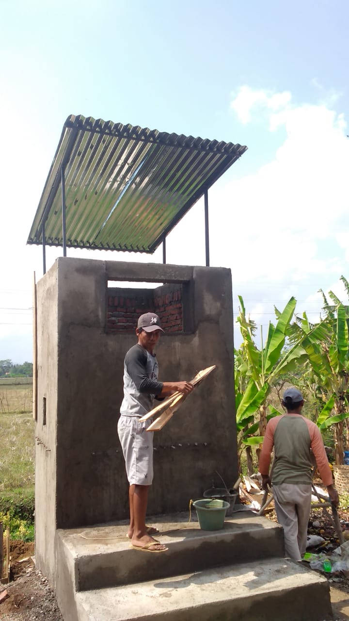  Drum Pembakar Sampah di Tambak Rusak, KSM Bangun Permanen