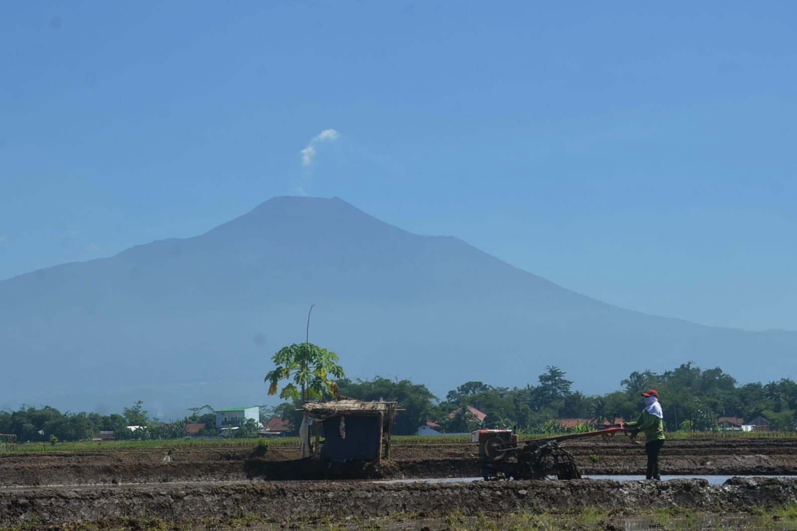 Aktivitas Vulkanik Gunung Slamet Meningkat, BPBD Banyumas: Masyarakat Tetap Waspada