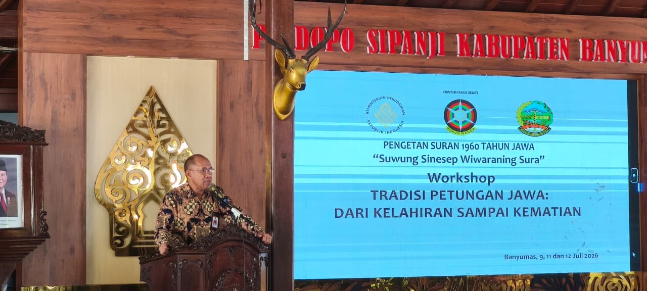 Bupati Banyumas Buka Workshop Tradisi Petungan Jawa, Warisan Leluhur Dikenalkan kepada Generasi Muda