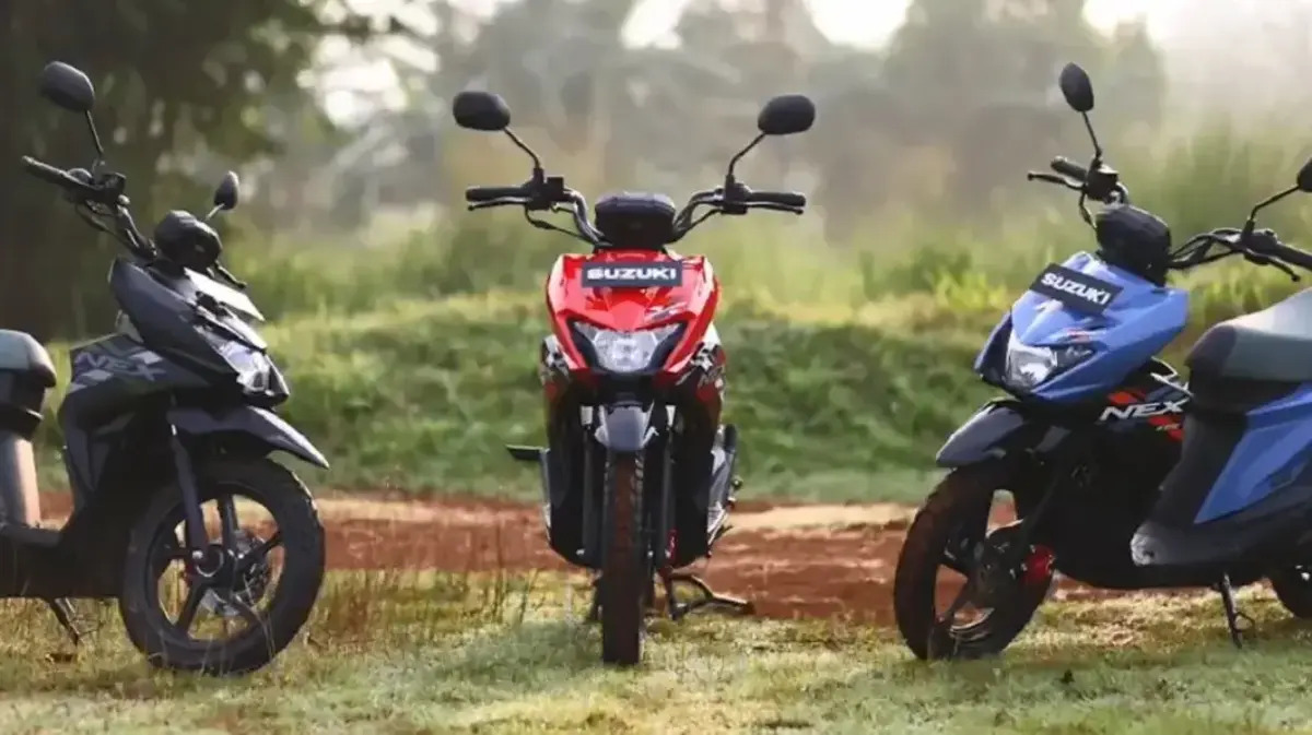 Motor Suzuki NEX Crossover, Si Kecil Gahar Siap Diajak Berpetualang
