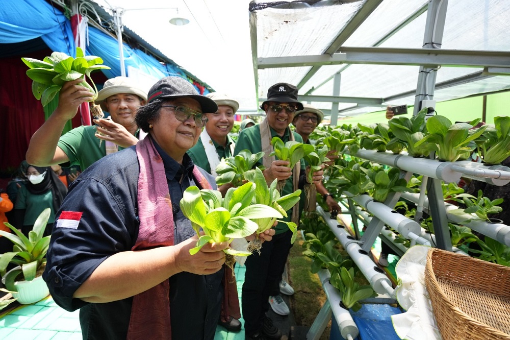 Pertamina Ciptakan Legacy Keberlanjutan Energi di Green House Hidroponik KB ‘Gadis’ Tegalreja