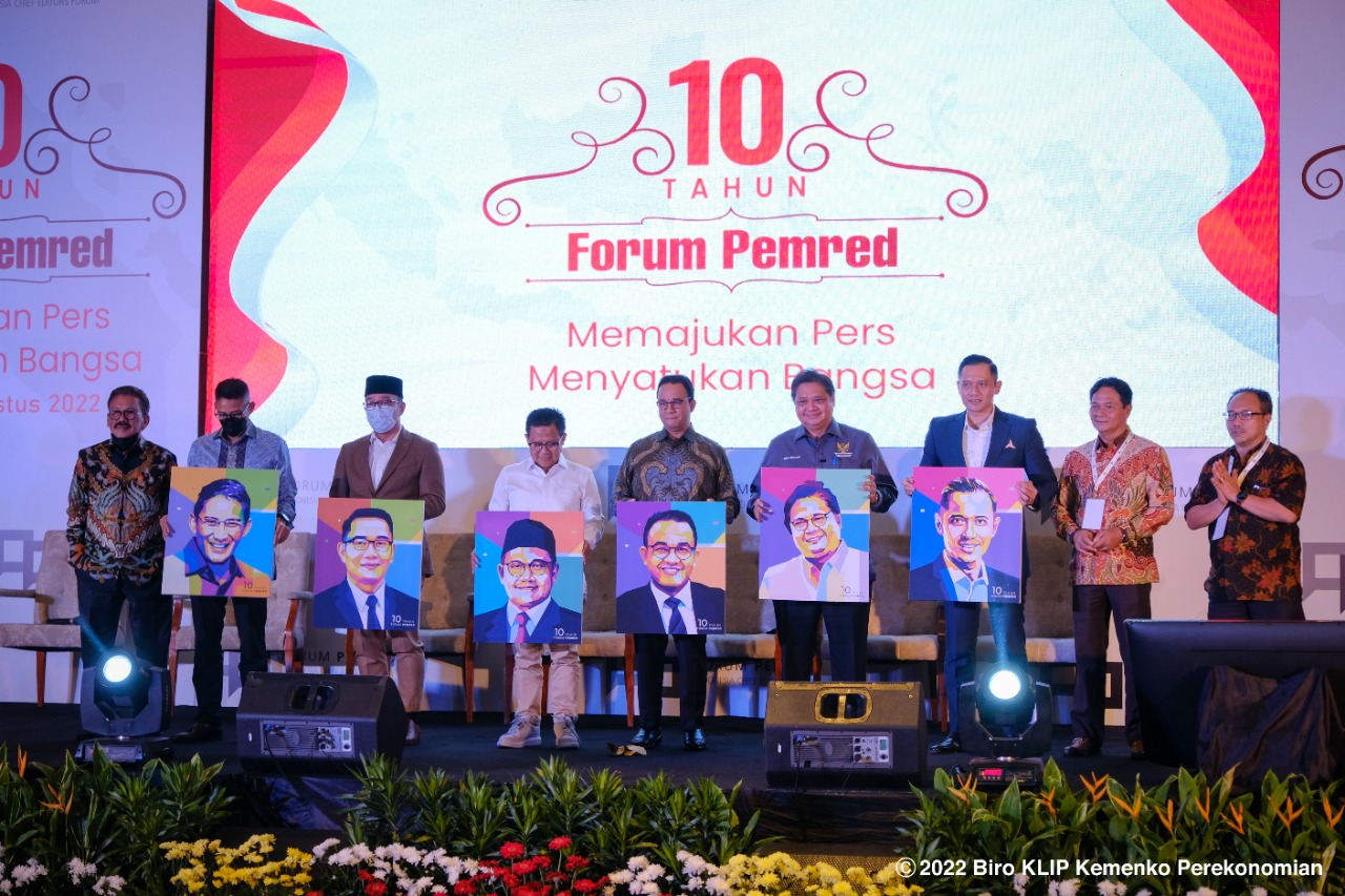Menko Airlangga Tegaskan di Forum Pemred, Politik Persatuan Menjadi Kata Kunci Menjaga Indonesia