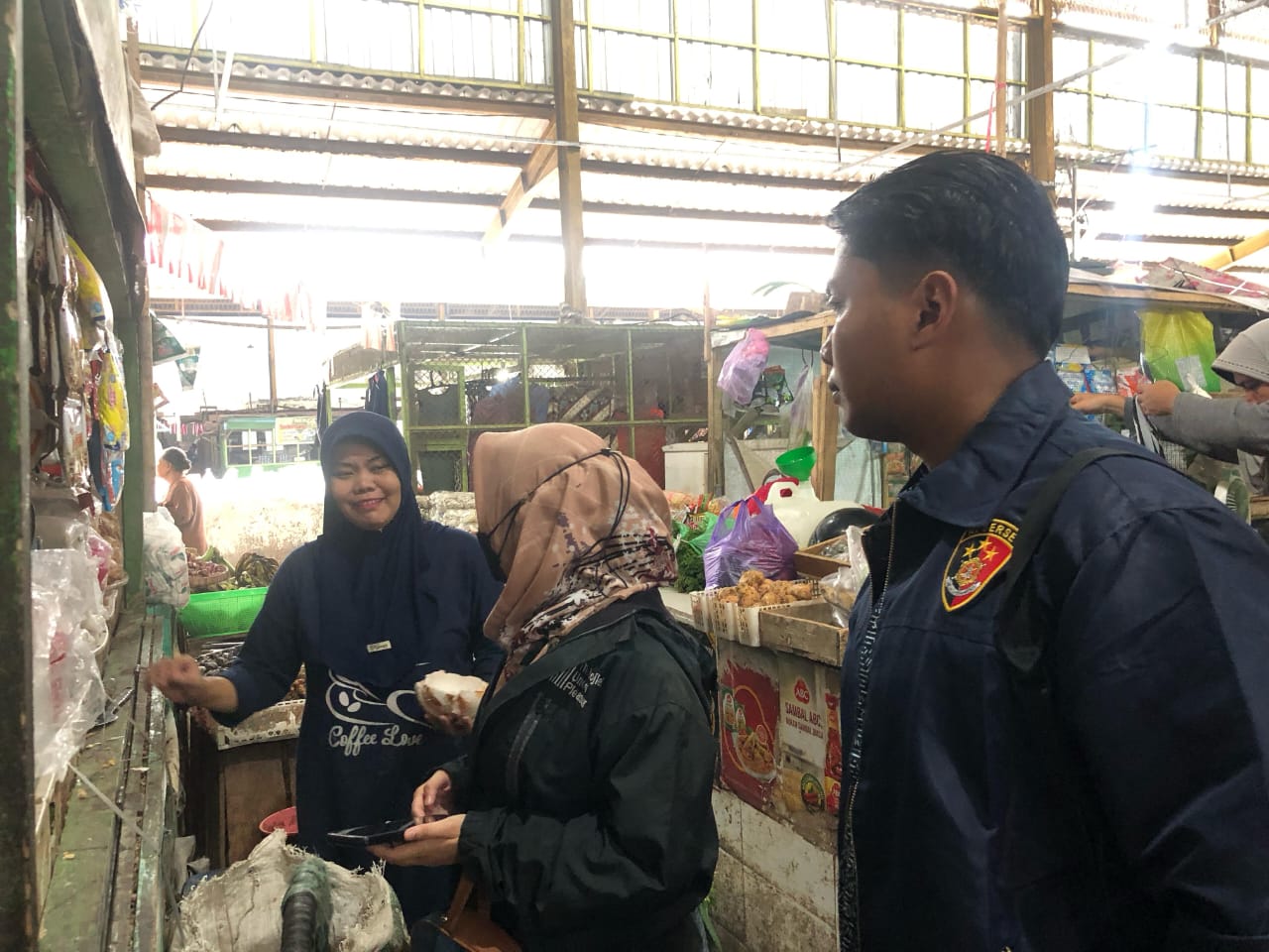 Jelang Ramadan, Satgas Pangan Polresta Cilacap Monitoring Harga Kebutuhan Bahan Pokok