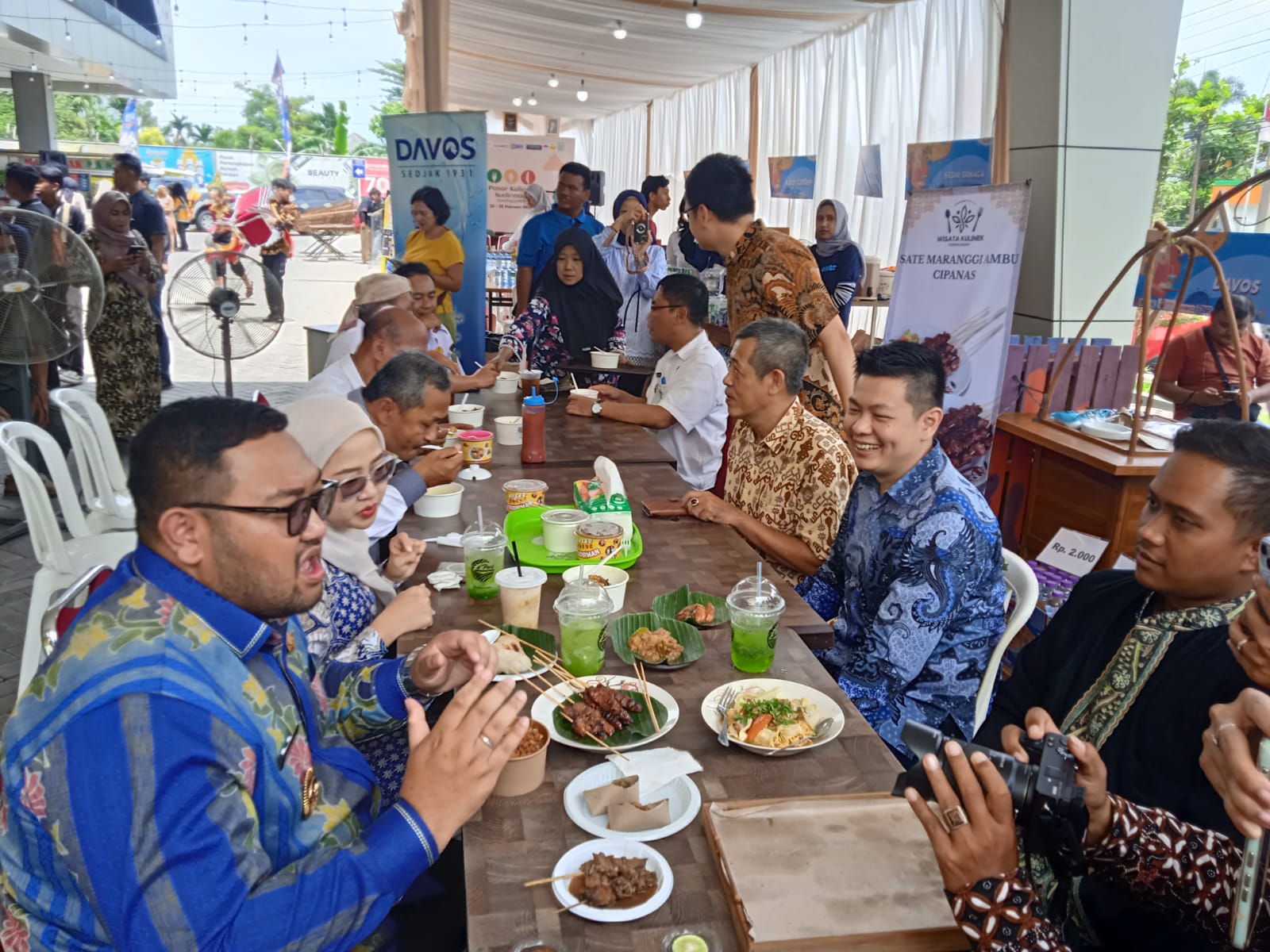 Fasilitasi UMKM, Eka Surya Plaza Purbalingga Gelar Pasar Kuliner Sudirman