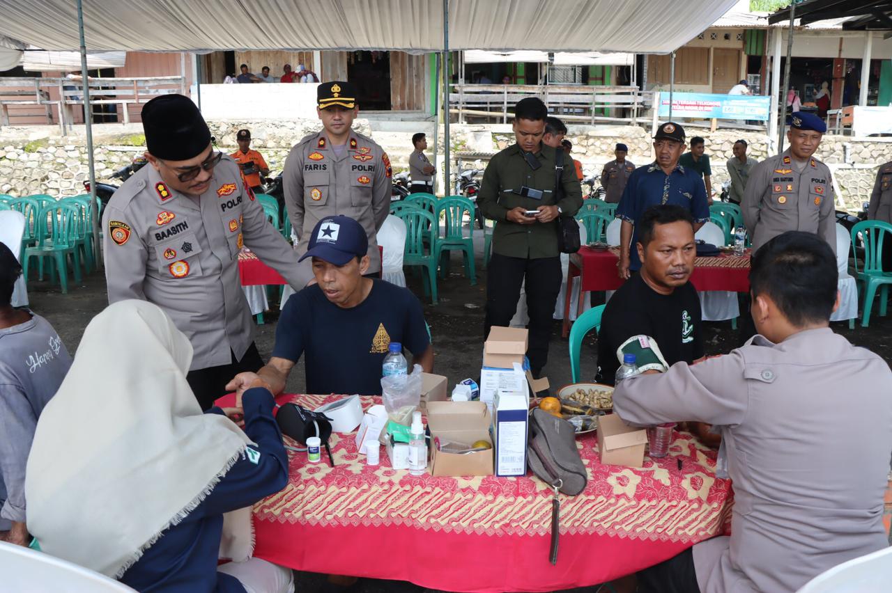 Polres Kebumen Pastikan Nelayan Sehat Melaut