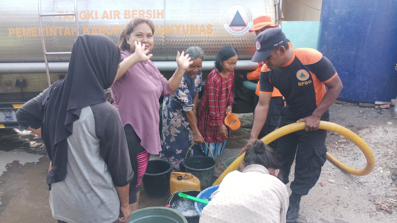 Kekeringan Meluas, 440 Jiwa di Desa Buniayu Tambak Banyumas Krisis Air Bersih