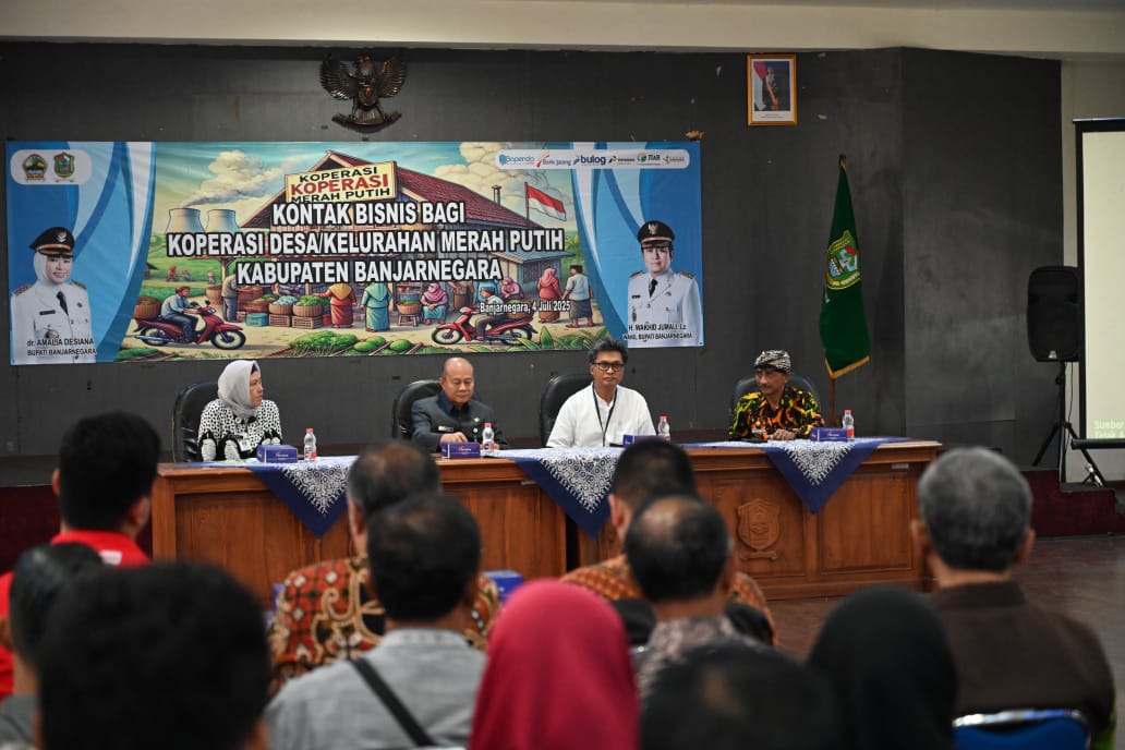 Banjarnegara Dorong Koperasi Desa Terkoneksi dengan BUMN dan BUMD