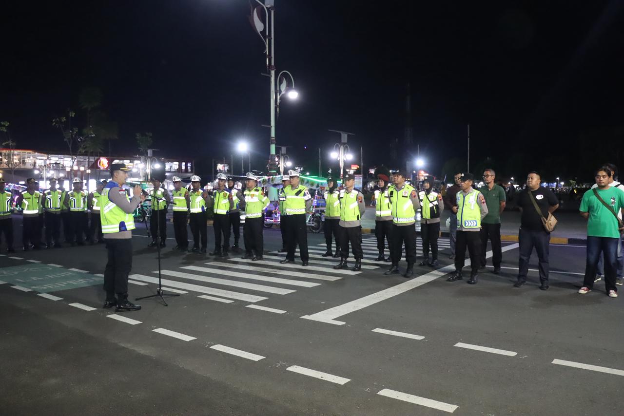 Pengamanan Diperketat, Car Free Night Kebumen Berlangsung Kondusif