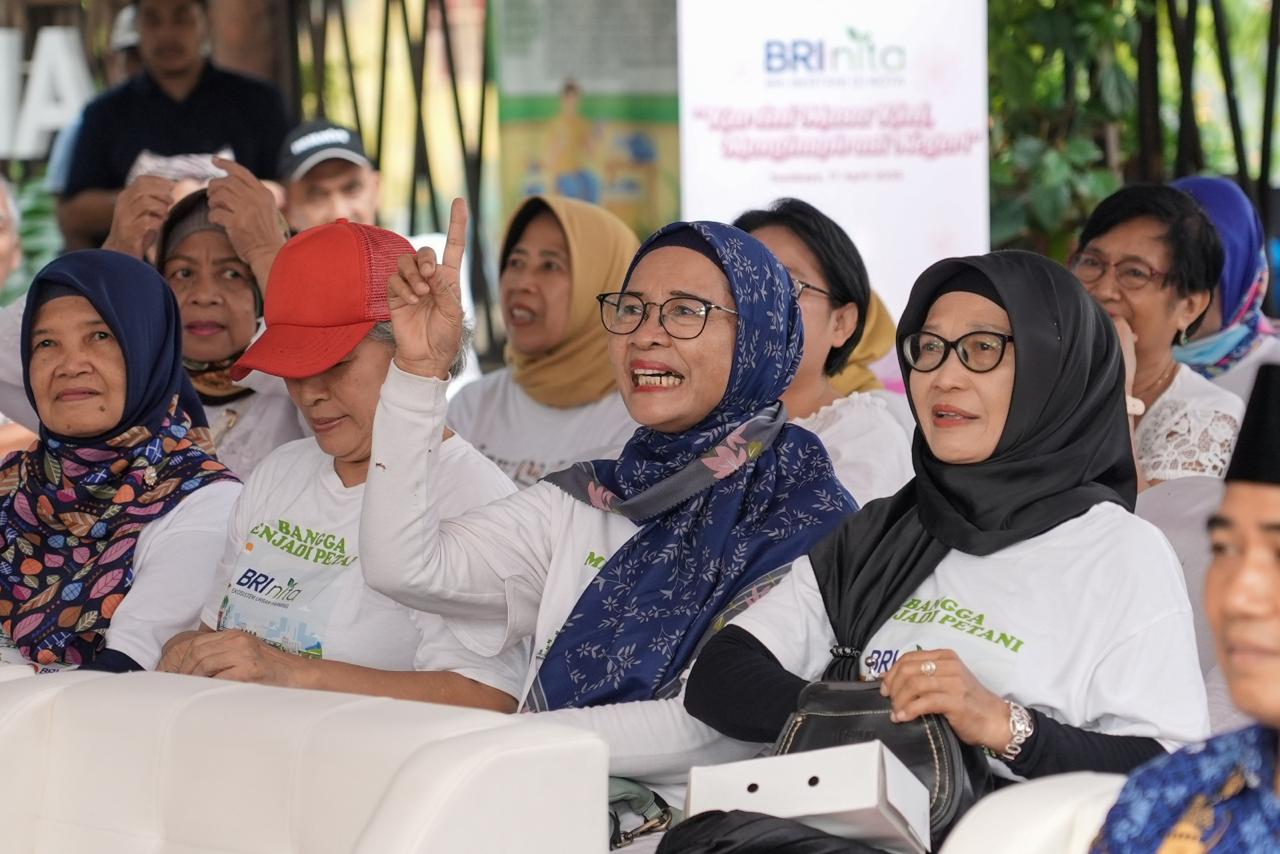 BRI Diakui atas Peran Nyata dalam Urban Farming dan Pemberdayaan  Perempuan