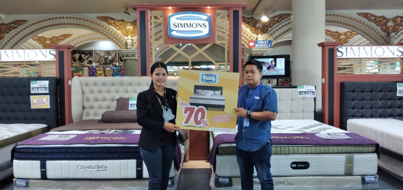 Kasur untuk Kesehatan dari Simmons Springbed di Premium Mega Promo Depo Pelita