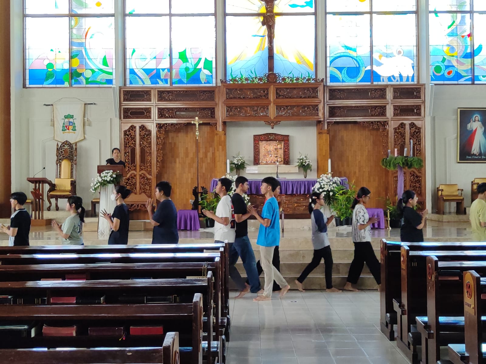 Persiapan Natal Gereja Katedral Purwokerto sudah 90 Persen