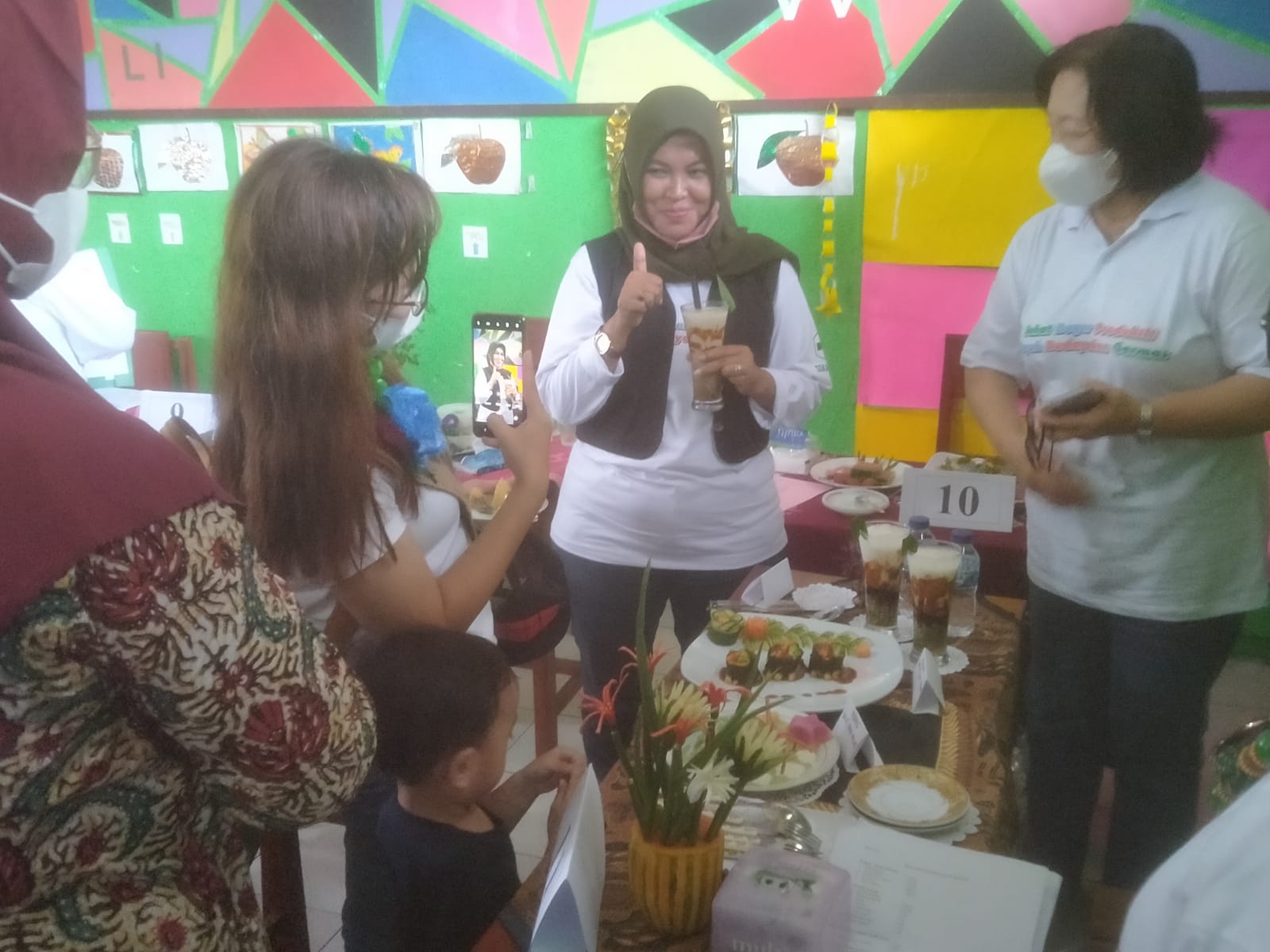 Tekan Stunting, Gebyar Germas Kecamatan Sokaraja Gelar Lomba PMT