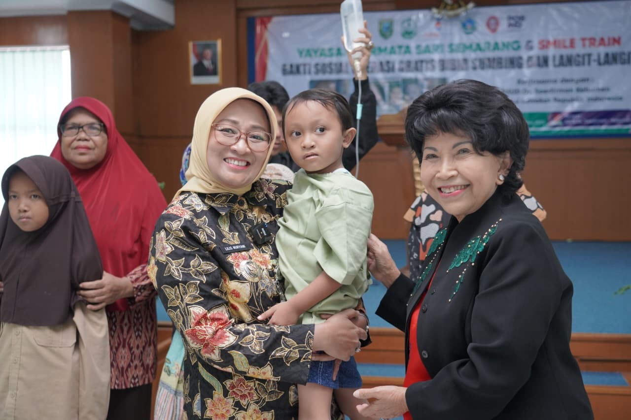 32 Pasien Bibir Sumbing Jalani Operasi Gratis