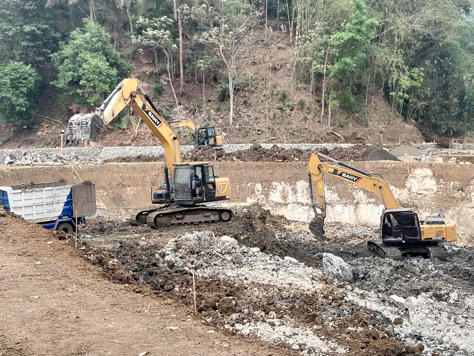 Mulai Kontrak Awal Bulan Ini, Pembangunan Embung Sawangan, Banyumas Ditarget Selesai 91 Hari