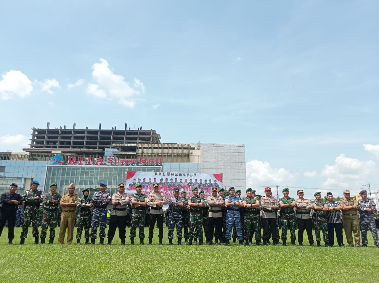 TNI Polri di Banyumas Raya, Apel Jam Pimpinan di Alun-Alun Purwokerto 