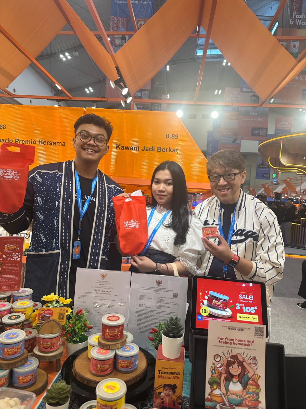 Rumah BUMN Jadi Jembatan UMKM Lokal Promosikan Sambal Cita Rasa Khas Indonesia ke Mancanegara