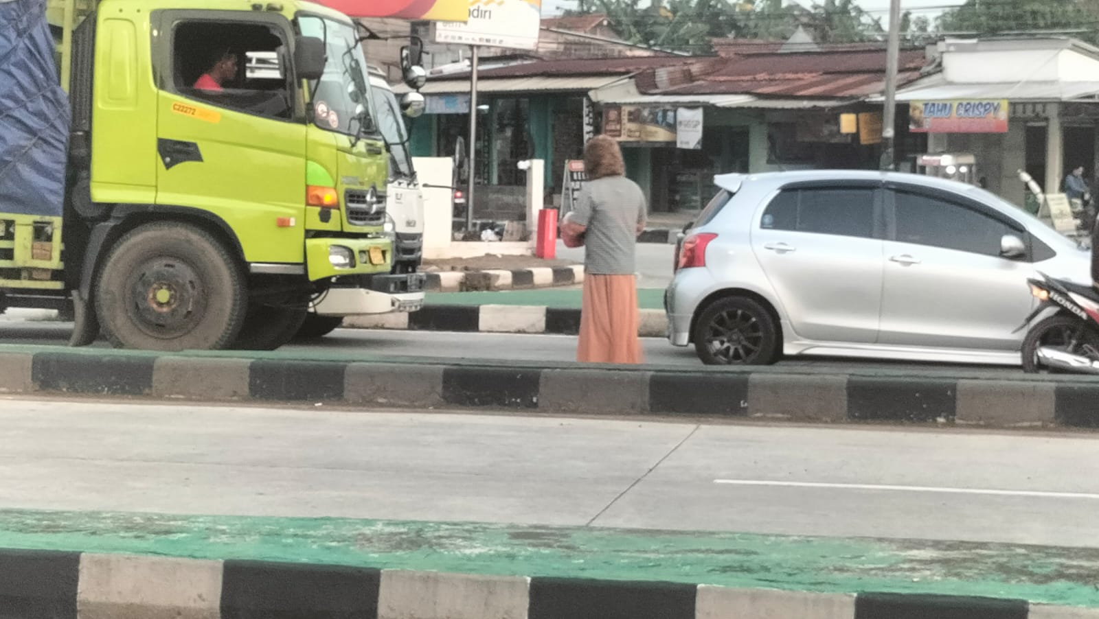 PGOT Baru Bermunculan di Traffic Light Taman Kota Sumpiuh