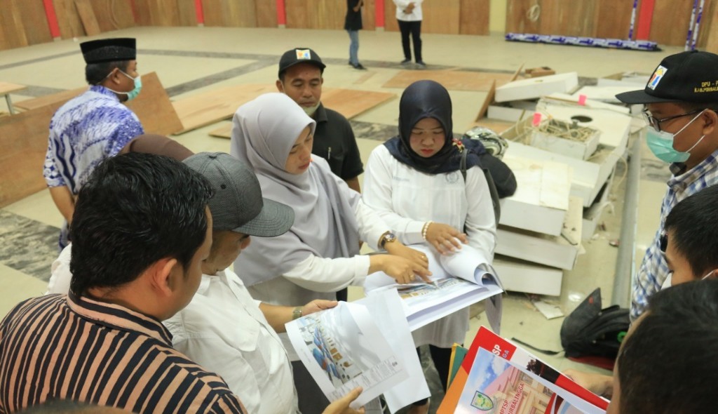 Komisi I Temukan Kekurangan Dalam Pembangunan Gedung Dinasrpus dan MPP Purbalingga 