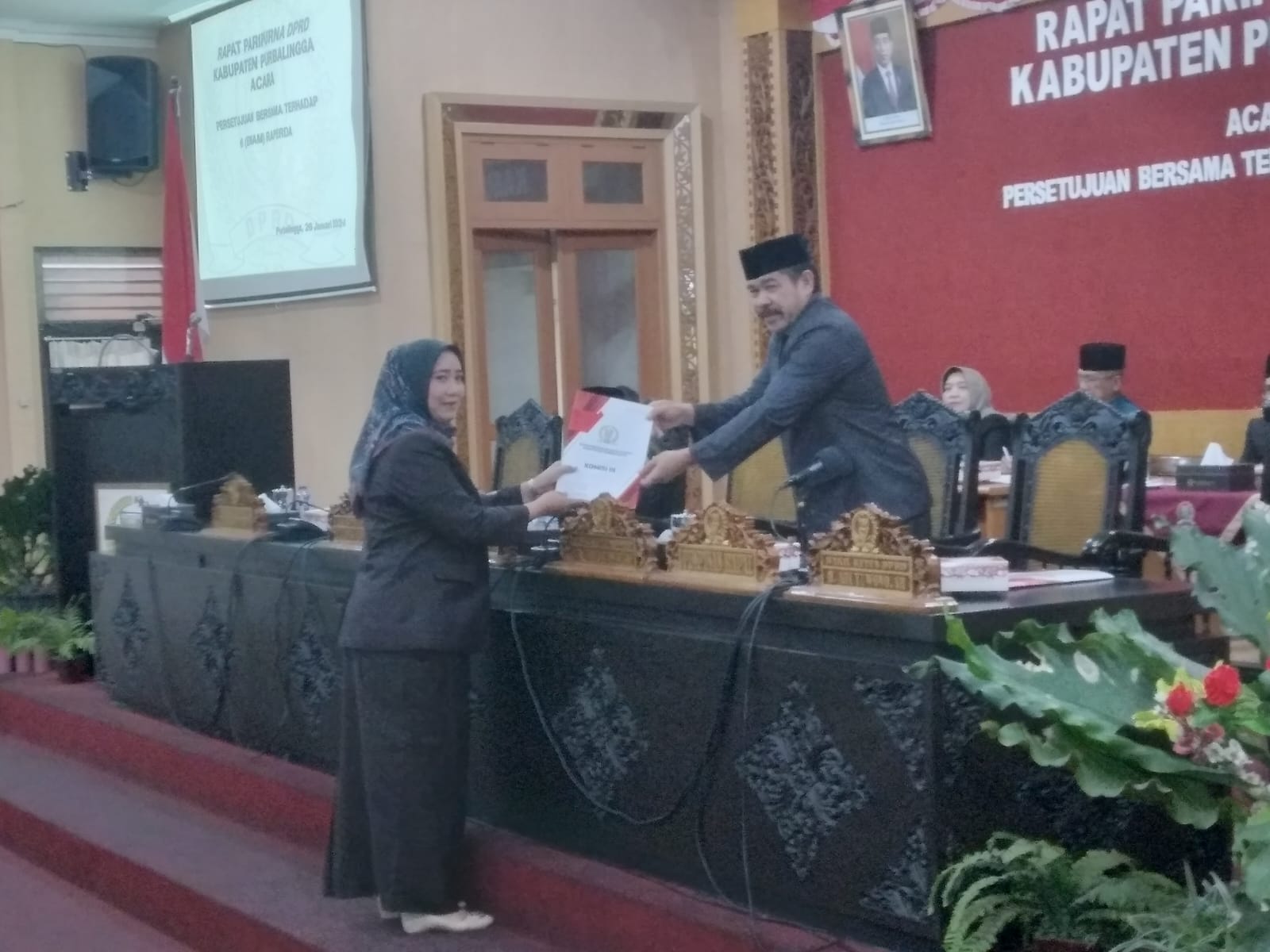 DPRD dan Pemkab Purbalingga Setujui Bersama Enam Raperda