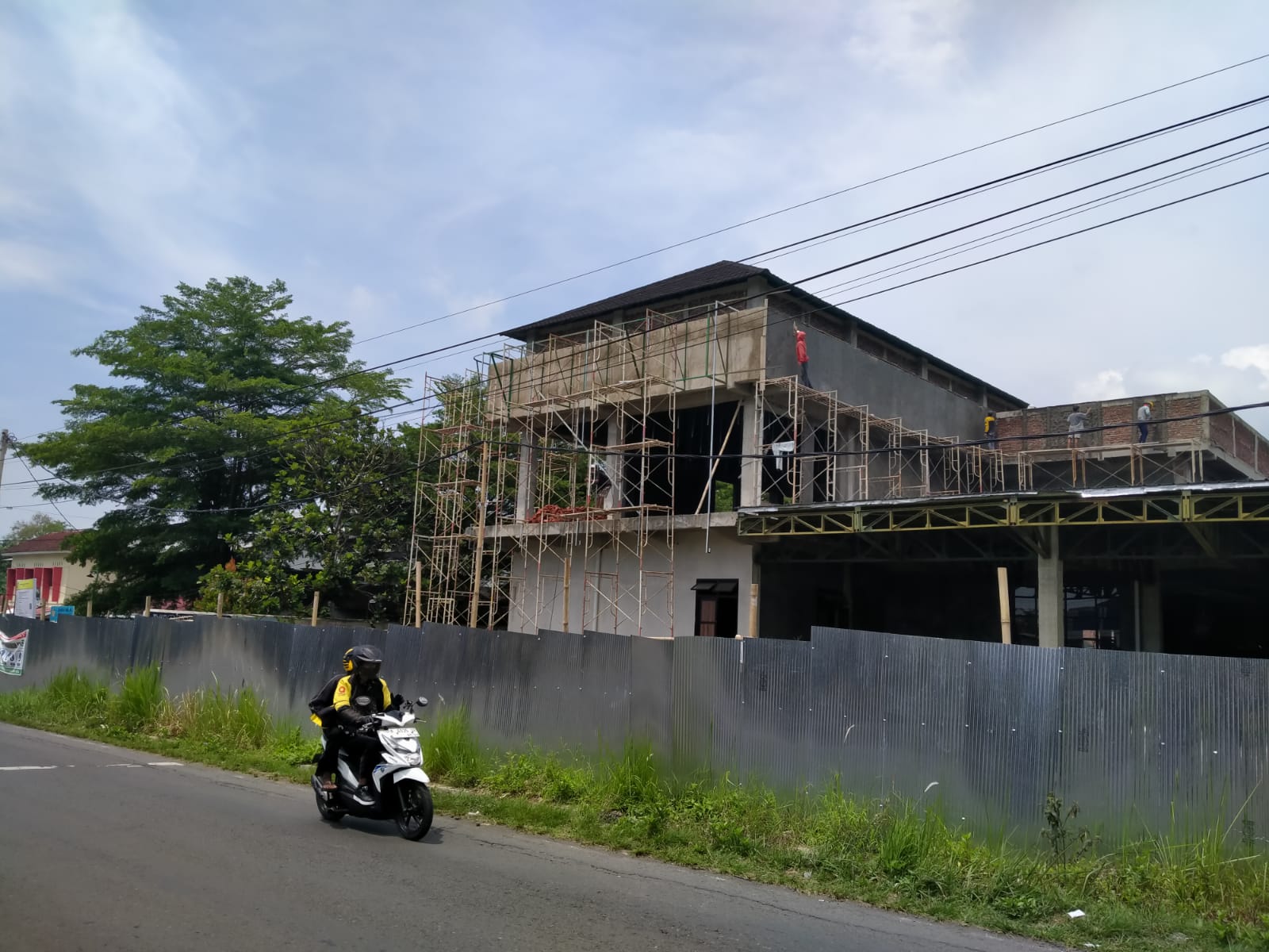 Progres Pembangunan Puskesmas Kembaran I Tahap 2 Minus