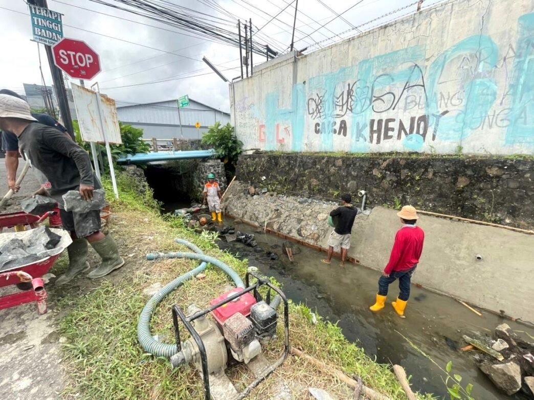 Proyek Drainase di Cilacap Rampung 100 Persen, PSDA Pastikan Sesuai Target Waktu