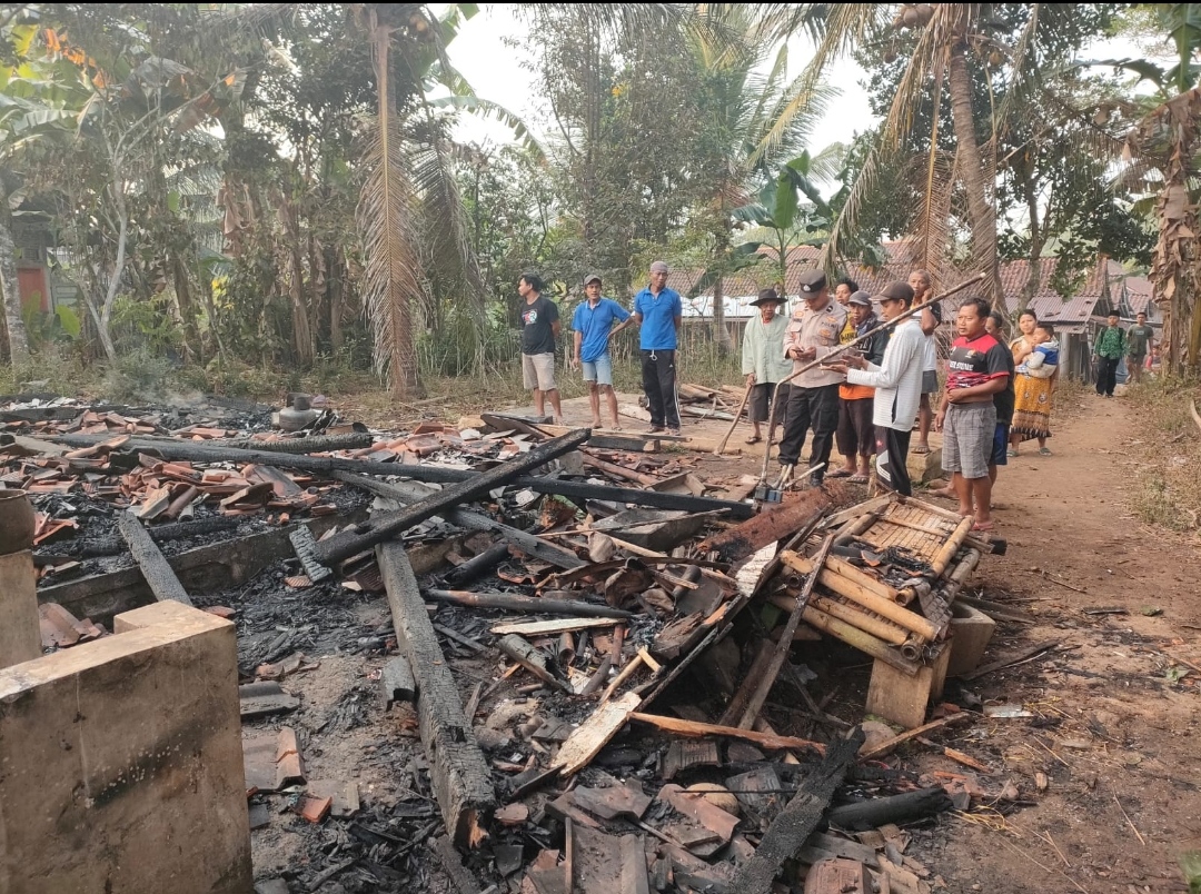 Akibat Obat Nyamuk, Rumah Seorang Lansia di Bukateja Ludes Terbakar