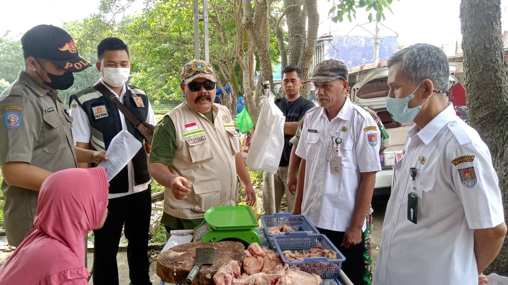 Pedagang Ayam Sudah Kembali Berjualan di dalam Pasar Majenang 