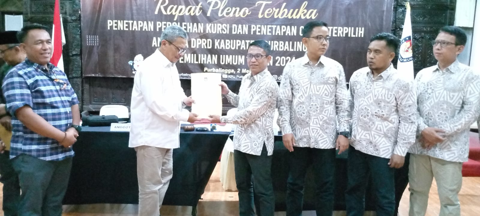 KPU Purbalingga Masih Siapkan Berkas Para Caleg DPRD Terpilih