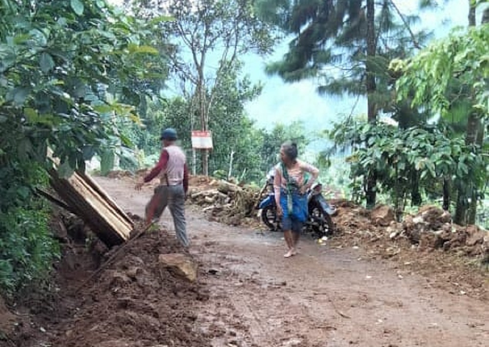 Begini Kondisi Terbaru Paska Ambrolnya Talud Sirau