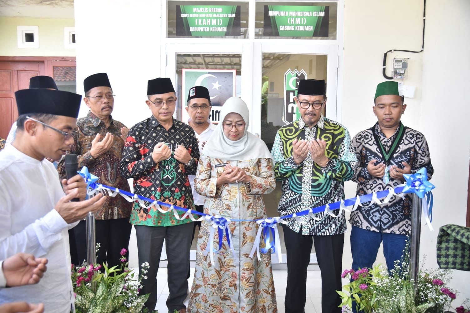 Bupati Kebumen Resmikan Sekretariat KAHMI dan HMI