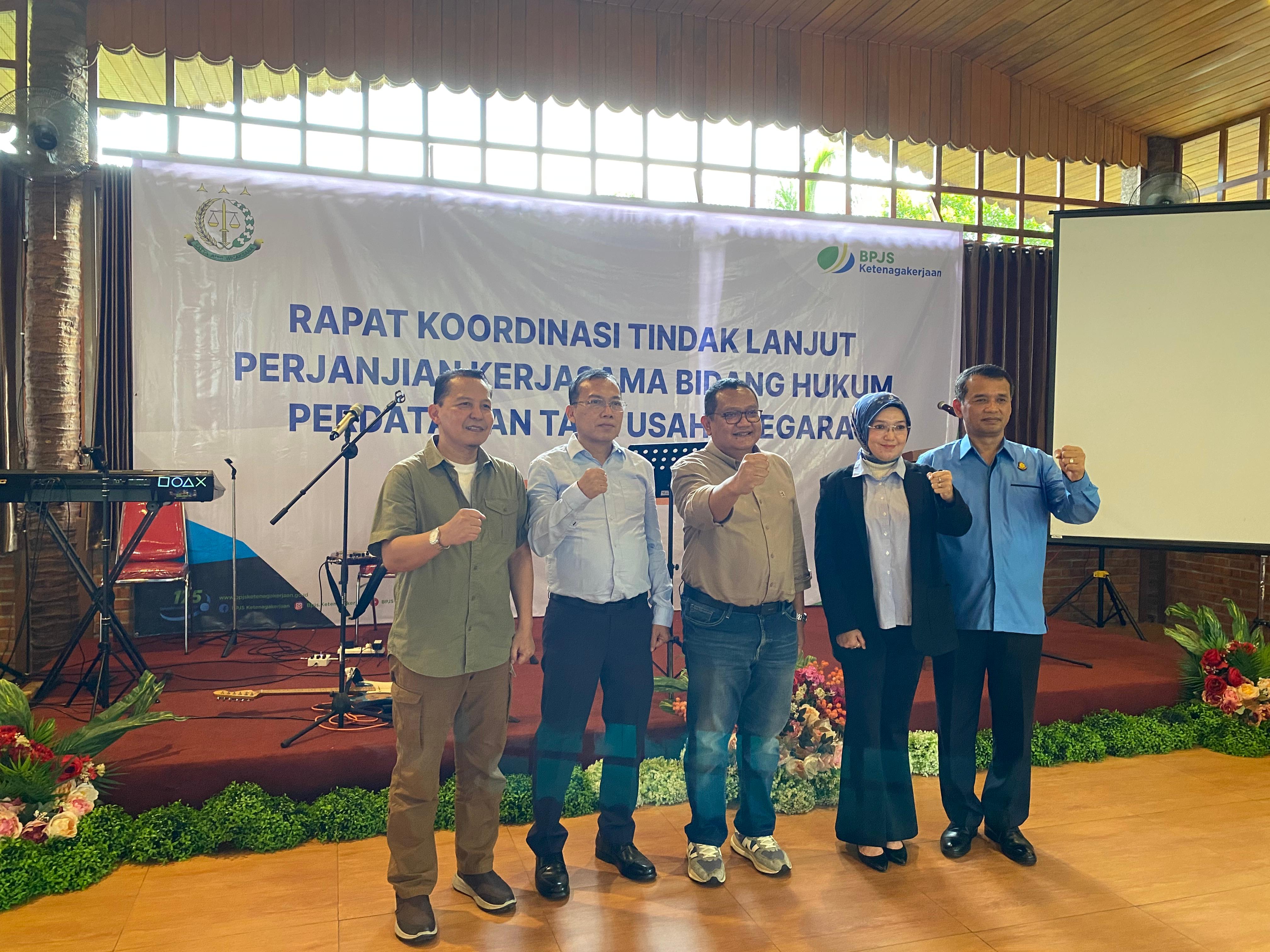 BPJS Ketenagakerjaan Adakan Rakor Akhir Tahun dengan Kejari Purwokerto, Banyumas, Purbalingga, Banjarnegara