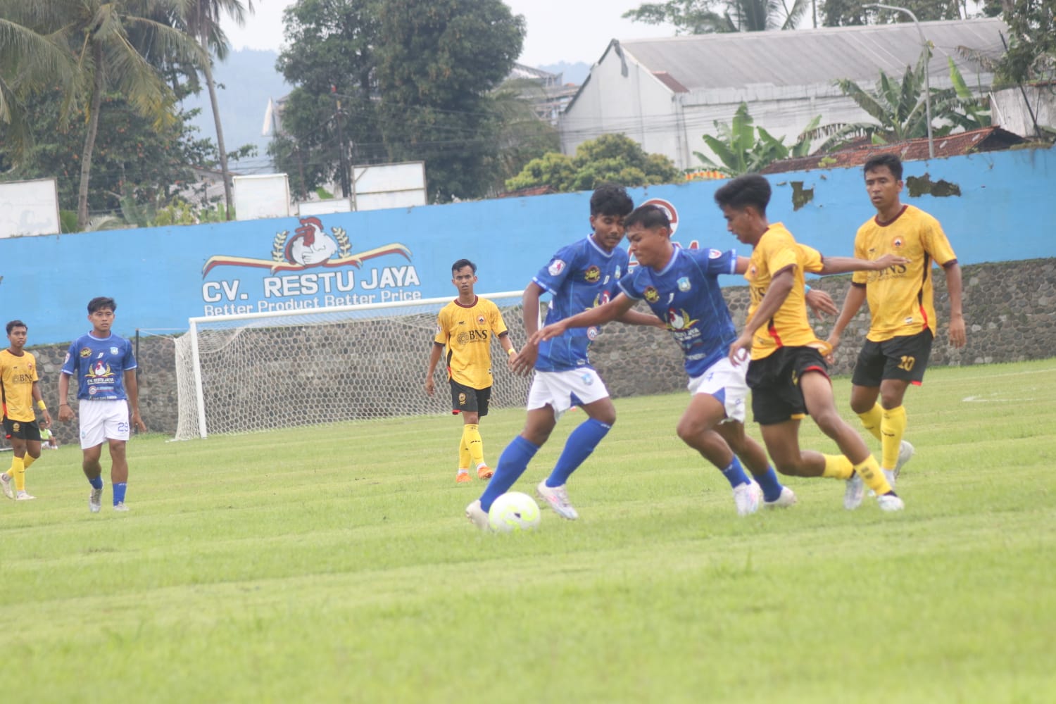 Debut Liga 4 di Stadion Soemitro Kolopaking, Gol Bunuh Diri Bikin Persibara Tertahan