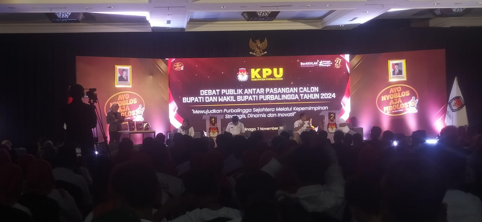 Tim Paslon Keberatan Hasil Skor, KPU Purbalingga Tegaskan Tak Pernah Buat Data Hasil Skor Debat Publik