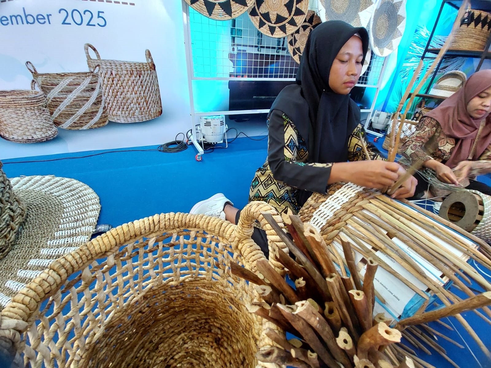 Kerajinan Pisang dan Enceng Gondok Tembus Amerika 