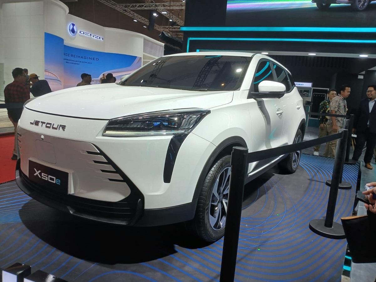 Jetour X50e Muncul di IIMS 2025, Tapi Kapan Resmi Dijual?